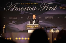 Elon Musk attends the America First Policy Institute gala at Mar-a-Lago in Palm Beach, Florida, on Nov. 14.
