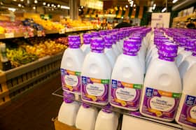 Similac Alimentum Hypoallergenic Infant Formula, imported from Puerto Rico, on sale at a grocery store in Yonkers, New York, in June 2022. (Ted Shaffrey/AP)