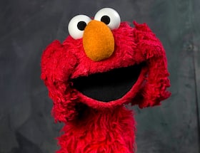 Elmo, the beloved character from "Sesame Street," is offering emotional support through social media — as are some of his friends.