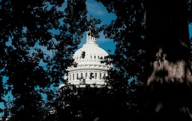 The U.S. Capitol in July. (Michael A. McCoy for The Washington Post)
